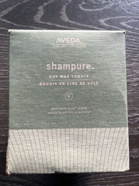 AVEDA Shampure Candle in Sage Green Box